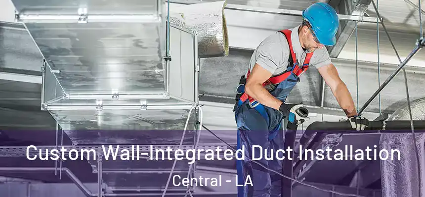 Custom Wall-Integrated Duct Installation Central - LA
