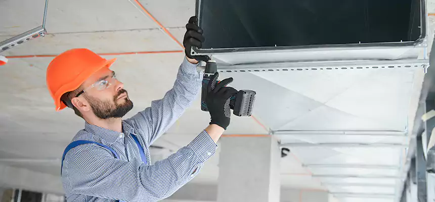 Roof Cap & Exterior Hood Lint Buildup Removal – Central